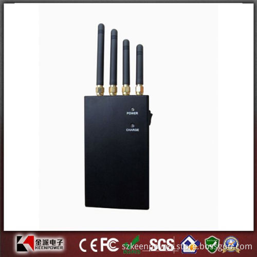 4W Portable Cell Phone Signal Jammer - Europe and Middle East Market/American and Asia Market